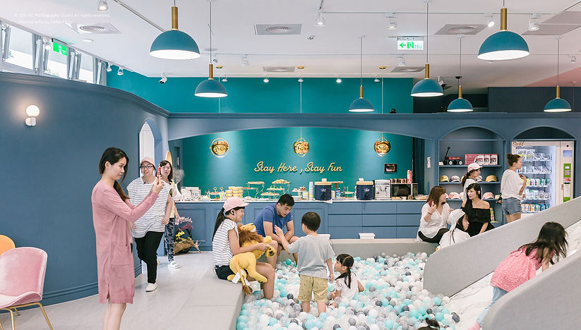 店面設計｜STAY樂待親子健康店｜元典設計